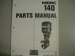 PARTS MANUAL - MERC 1400 (DOWNLOAD ONLY)