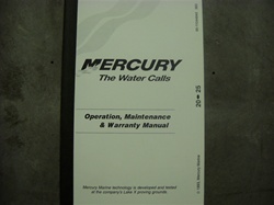 OWNERS MANUAL - MERC 20, 25