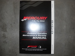 OWNERS MANUAL - MERC 4.5, 7.5, 9.8