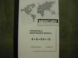 OWNERS MANUAL - MERC 6, 8, 9.9, 15