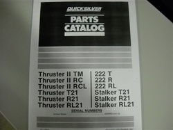 PARTS MANUAL - THRUSTER, STALKER (DOWNLOAD ONLY)