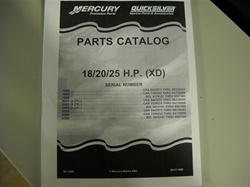 PARTS MANUAL - MERC 18, 20, 25 (DOWNLOAD ONLY)