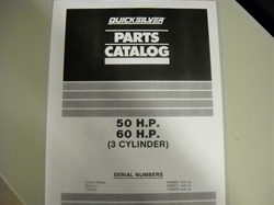 PARTS MANUAL - MERC 50 (3 CYL), 60 (3 CYL)