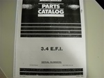 PARTS MANUAL - 3.4 EFI (DOWNLOAD ONLY)