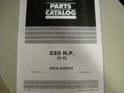 PARTS MANUAL - MERC 220