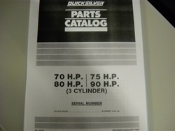 PARTS MANUAL - MERC 70 (3 cyl), 75 (3 cyl), 80 (3 cyl), 90 (3 cyl)