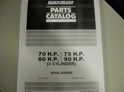 PARTS MANUAL - MERC 70 (3 cyl), 75 (3 cyl), 80 (3 cyl), 90 (3 cyl) (DOWNLOAD ONLY)