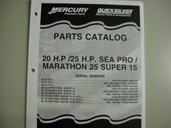 PARTS MANUAL - MERC 20, 25 (DOWNLOAD ONLY)