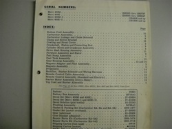 PARTS MANUAL - MERC 400