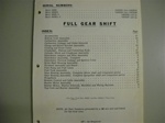 PARTS MANUAL  - MERC 800