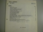 PARTS MANUAL - MERC 500