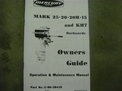 OWNERS MANUAL - KH7, MARK15, 20, 20H, & 25