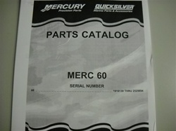 PARTS MANUAL - MERC 60