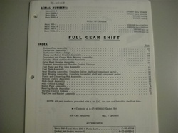 PARTS MANUAL - MERC 200