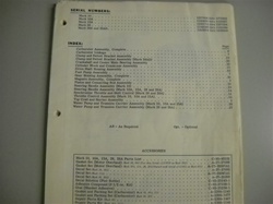 PARTS MANUAL - MARK 10, 10A, 15A, 28, 28A, 28AD