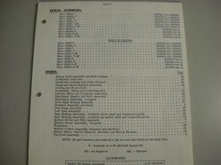 PARTS MANUAL - MERC 500