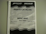 PARTS MANUAL - MERC 800