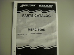 PARTS MANUAL - MERC 800