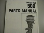 PARTS MANUAL - MERC 500