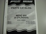 PARTS MANUAL - MERC 850