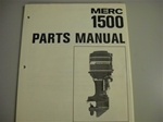 PARTS MANUAL - MERC 1500, MERC 1500XS