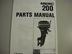 PARTS MANUAL - MERC 200