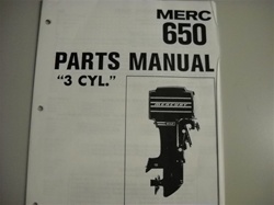 PARTS MANUAL - MERC 650 (DOWNLOAD ONLY)