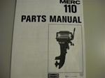 PARTS MANUAL - MERC 110 (DOWNLOAD ONLY)