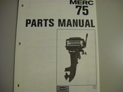 PARTS MANUAL - MERC 75 (DOWNLOAD ONLY)