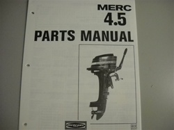 PARTS MANUAL - MERC 45