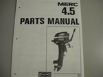 PARTS MANUAL - MERC 45 (DOWNLOAD ONLY)
