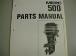 PARTS MANUAL - MERC 500