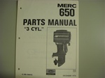 PARTS MANUAL - MERC 650