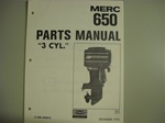PARTS MANUAL - MERC 650 (DOWNLOAD ONLY)