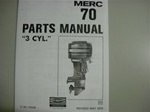 PARTS MANUAL - MERC 700