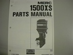 PARTS MANUAL - MERC 1500 XS