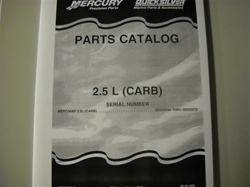 PARTS MANUAL - 2.5 (CARB)