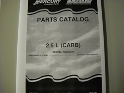 PARTS MANUAL - 2.5 (CARB) (DOWNLOAD ONLY)