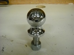 CHROME PLATED BALL 1-7/8" X 1" -  CLASS III