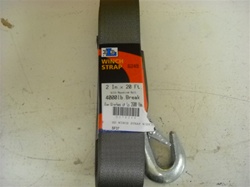 HEAVY DUTY WINCH STRAP W/HOOK 20'