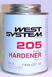 West System 205 Fast Hardener - pint