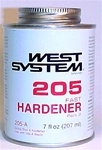West System 205 Fast Hardener - quart