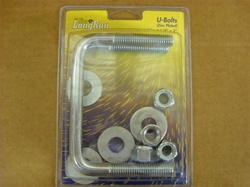 U-BOLTS SQUARE 1/2X4-1/8X3 ZINC