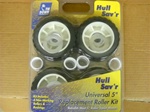 WOBBLE ROLLER 5" 4 PER KIT (Black)